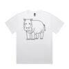 Heavy Faded Minus Tee [-5CM] Thumbnail