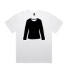 Heavy Faded Minus Tee [-5CM] Thumbnail