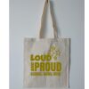 Budget Calico Tote Bag Thumbnail