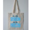 Budget Calico Tote Bag Thumbnail