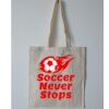 Budget Calico Tote Bag Thumbnail