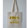 Budget Calico Tote Bag Thumbnail