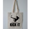 Budget Calico Tote Bag Thumbnail