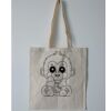 Budget Calico Tote Bag Thumbnail