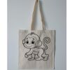 Budget Calico Tote Bag Thumbnail