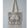 Budget Calico Tote Bag Thumbnail