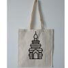 Budget Calico Tote Bag Thumbnail