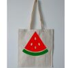 Budget Calico Tote Bag Thumbnail