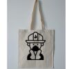 Budget Calico Tote Bag Thumbnail